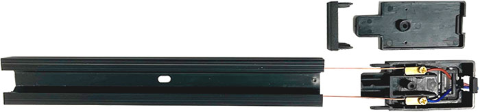 шинопровод 1-фазный накладной Jazzway PTR P - конструкция