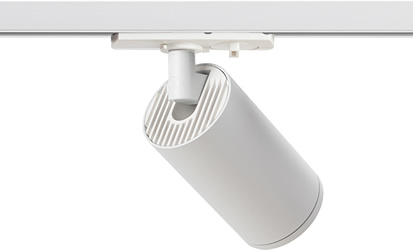 светильник трековый 1-фазный поворотный TR39-GU10 "Эра" белый - внешний вид
