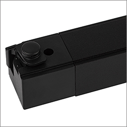 1-фазный трековый led светильник TR50-4040 BK "Эра" - конструкция