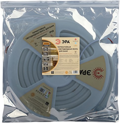 термостойкая led лента "Эра" LS2835-9,6-120-24-3000К-IP68-3 year-5m - упаковка