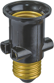 патрон-переходник E27 - розетка - E27 Navigator NLA-E27-S-E27 - внешний вид