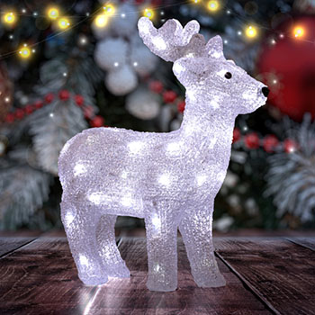 led фигура "Эра" ENIOF-15 - холодный белый свет с мерцанием
