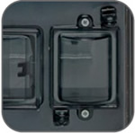 щиты ЩУРн-П IP55 EKF PROxima - окно для автомата с опломбировкой