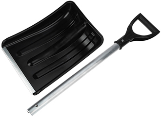 лопата автомобильная разборная Rexant 80-0401 в разобранном виде