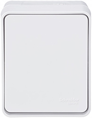 выключатель 1-клавишный Systeme Electric AtlasDesign Profi54 с самовозвратом - внешний вид