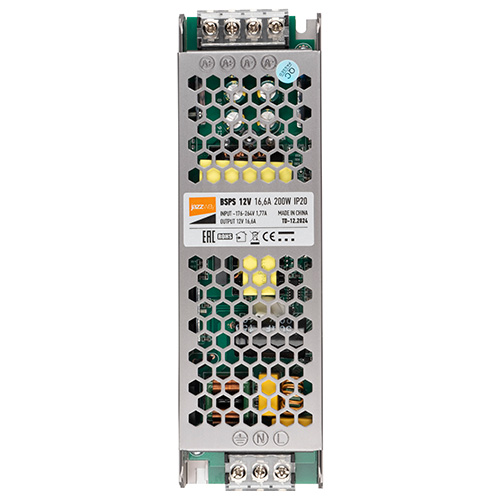 Блок питания 12В 200Вт IP20 Jazzway 