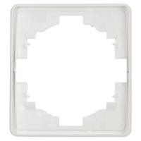 купить MIELE ROUND Рамка 1-постовая белая KRANZ в Чебоксарах MIELE ROUND Рамка 1-постовая белая KRANZ