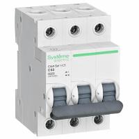 купить Автомат 3Р 63А C 4,5кА City9 Systeme Electric  в Чебоксарах Автомат 3Р 63А C 4,5кА City9 Systeme Electric