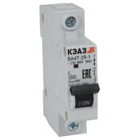 купить Автомат 1Р 63А C 4,5кА ВА47-29 КЭАЗ  в Чебоксарах Автомат 1Р 63А C 4,5кА ВА47-29 КЭАЗ