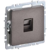 купить Брайт бронза розетка RJ45 скрытая 1-ая  в Чебоксарах Брайт бронза розетка RJ45 скрытая 1-ая