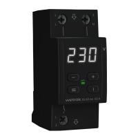 Реле напряжения 1ф 63А 2мод D2-63 Welrok black