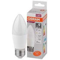 купить Лампа свеча свд Е27 10Вт 3000К 800лм B39 матовая Osram LED Value в Чебоксарах Лампа свеча свд Е27 10Вт 3000К 800лм B39 матовая Osram LED Value