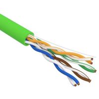 купить Кабель витая пара U/UTP, CAT 5e, нг(А)-LSLTx, 4х2х0,52мм, 24AWG, INDOOR, SOLID, зеленый, 305м REXANT в Чебоксарах Кабель витая пара U/UTP, CAT 5e, нг(А)-LSLTx, 4х2х0,52мм, 24AWG, INDOOR, SOLID, зеленый, 305м REXANT