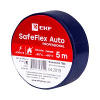 купить Изолента ПВХ 15мм*5м синий EKF SafeFlex Auto в Чебоксарах Изолента ПВХ 15мм*5м синий EKF SafeFlex Auto