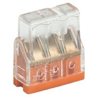 купить Клемма 3*2,5мм2 прозрачный IEK 4шт в Чебоксарах Клемма 3*2,5мм2 прозрачный IEK 4шт