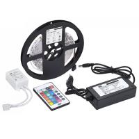 купить Лента свд 12В 14,4Вт/м 60свд/м RGB 5050 IP20 IEK 5м комплект в Чебоксарах Лента свд 12В 14,4Вт/м 60свд/м RGB 5050 IP20 IEK 5м комплект