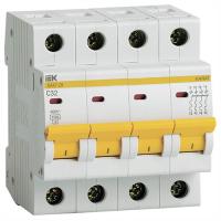 купить Автомат 4Р 32А C 4,5кА ВА47-29 IEK в Чебоксарах Автомат 4Р 32А C 4,5кА ВА47-29 IEK