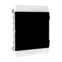 купить Бокс 24мод встраиваемый белый чёрная дверь IP41 Basic EKF в Чебоксарах Бокс 24мод встраиваемый белый чёрная дверь IP41 Basic EKF
