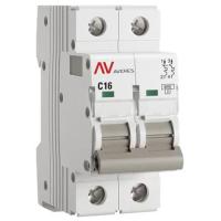 купить Автомат 2Р 16А C 6кА AV-6 EKF Averes  в Чебоксарах Автомат 2Р 16А C 6кА AV-6 EKF Averes