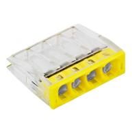 купить Клемма 4*2,0мм2 желтый EKF СМК 2273-244 (с пастой) в Чебоксарах Клемма 4*2,0мм2 желтый EKF СМК 2273-244 (с пастой)