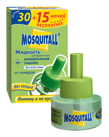 купить Жидкость от комаров 45 ночей Mosquitall Универсальная защита в Чебоксарах Жидкость от комаров 45 ночей Mosquitall Универсальная защита