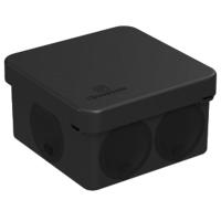 купить Коробка 70*70*40 квадрат черный IP66 HF УХЛ1 Промрукав в Чебоксарах Коробка 70*70*40 квадрат черный IP66 HF УХЛ1 Промрукав