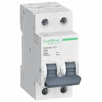 купить Автомат 2Р 25А C 4,5кА City9 Systeme Electric  в Чебоксарах Автомат 2Р 25А C 4,5кА City9 Systeme Electric