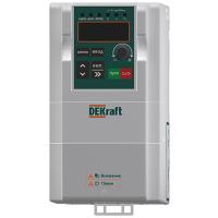 купить Преобразователь частоты 0,75-1,5кВт 3ф 380В DEKV060 DEKraft с торм. модулем в Чебоксарах Преобразователь частоты 0,75-1,5кВт 3ф 380В DEKV060 DEKraft с торм. модулем