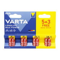 купить Батарейка AAA(мизинчик) алкалиновая BL8 VARTA Long Life в Чебоксарах Батарейка AAA(мизинчик) алкалиновая BL8 VARTA Long Life