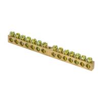 купить Шина нулевая 8*12 14групп без изолятора винтовой по центру EKF в Чебоксарах Шина нулевая 8*12 14групп без изолятора винтовой по центру EKF