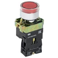 Кнопка LAY5-BW3461 с подсветкой красный 1НО ИЭК