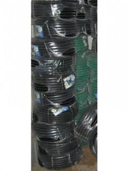 купить Шланг 20мм гофра ПВД 4атм -5..40°С 20м Аквамир черный в Чебоксарах Шланг 20мм гофра ПВД 4атм -5..40°С 20м Аквамир черный