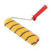 купить Валик полиакрил желт с черн полосой ворс 11мм шир 240мм бюгель 6мм Ф 42мм REXANT в Чебоксарах Валик полиакрил желт с черн полосой ворс 11мм шир 240мм бюгель 6мм Ф 42мм REXANT