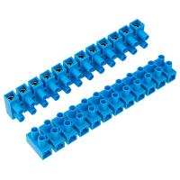 купить Клеммник ЗВИ 100А 12пар 40мм2 синий Rexant  в Чебоксарах Клеммник ЗВИ 100А 12пар 40мм2 синий Rexant