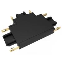 купить Коннектор черный T-обр. Jazzway MTR16 CT-BL  в Чебоксарах Коннектор черный T-обр. Jazzway MTR16 CT-BL