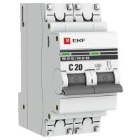 купить Автомат 2Р 20А C 4,5кА ВА47-63 EKF PROxima в Чебоксарах Автомат 2Р 20А C 4,5кА ВА47-63 EKF PROxima
