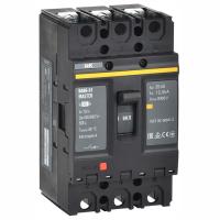 купить Автомат 3Р 63А 25кА ВА88-31 MASTER IEK  в Чебоксарах Автомат 3Р 63А 25кА ВА88-31 MASTER IEK