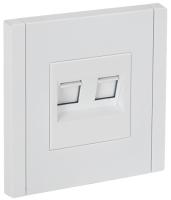 купить Фортепиано белый механизм RJ45 2x8(8) скрытая 2-ая кат.5е в Чебоксарах Фортепиано белый механизм RJ45 2x8(8) скрытая 2-ая кат.5е