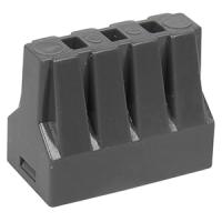 Клемма 8*2,5мм2 с пастой черный IEK 773-308 50шт