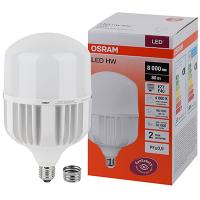 купить Лампа свд E27/Е40 80Вт 4000К 8000лм Т138 цилиндр матовый Osram  в Чебоксарах Лампа свд E27/Е40 80Вт 4000К 8000лм Т138 цилиндр матовый Osram