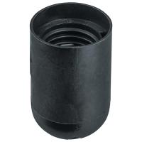 Патрон подвесной E27 пластик черный Navigator 