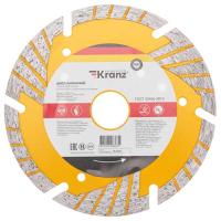 купить Диск алмазный сегментный турбо 125*22,2мм с защитными секторами Kranz в Чебоксарах Диск алмазный сегментный турбо 125*22,2мм с защитными секторами Kranz