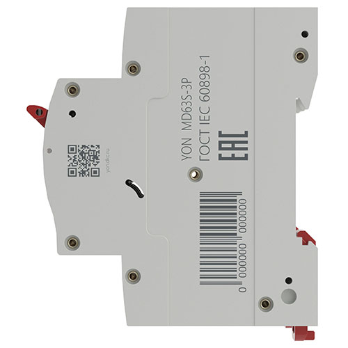 купить Автомат 3Р 6А C 4,5кА MD63S DKC YON max  в Чебоксарах Автомат 3Р 6А C 4,5кА MD63S DKC YON max