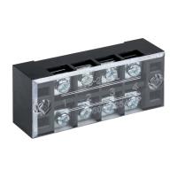 Клеммник ТВ2504 25А 4пары 2,5мм2 черный  