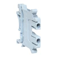 купить Зажим клеммный DIN-рейка 2,5мм2 25А серый EKF UT в Чебоксарах Зажим клеммный DIN-рейка 2,5мм2 25А серый EKF UT