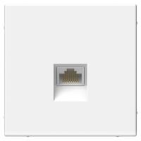 купить АртГэллери белый розетка RJ45 скрытая 1-ая Cat.5e в Чебоксарах АртГэллери белый розетка RJ45 скрытая 1-ая Cat.5e