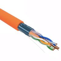 купить Кабель витая пара F/UTP, CAT 5e, ZH нг(А)-HF, 4PR, 24AWG, INDOOR, SOLID, оранжевый, 305м, REXANT в Чебоксарах Кабель витая пара F/UTP, CAT 5e, ZH нг(А)-HF, 4PR, 24AWG, INDOOR, SOLID, оранжевый, 305м, REXANT