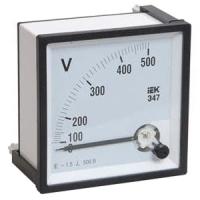 Вольтметр Э47 500В класс точности 1,5 72*72мм IEK