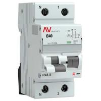 Дифавтомат 2Р 40А C тип AC 30мА 6кА 2мод DVA-6 EKF Averes