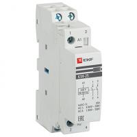 Контактор модульный 25А 230В 2НО КМ EKF